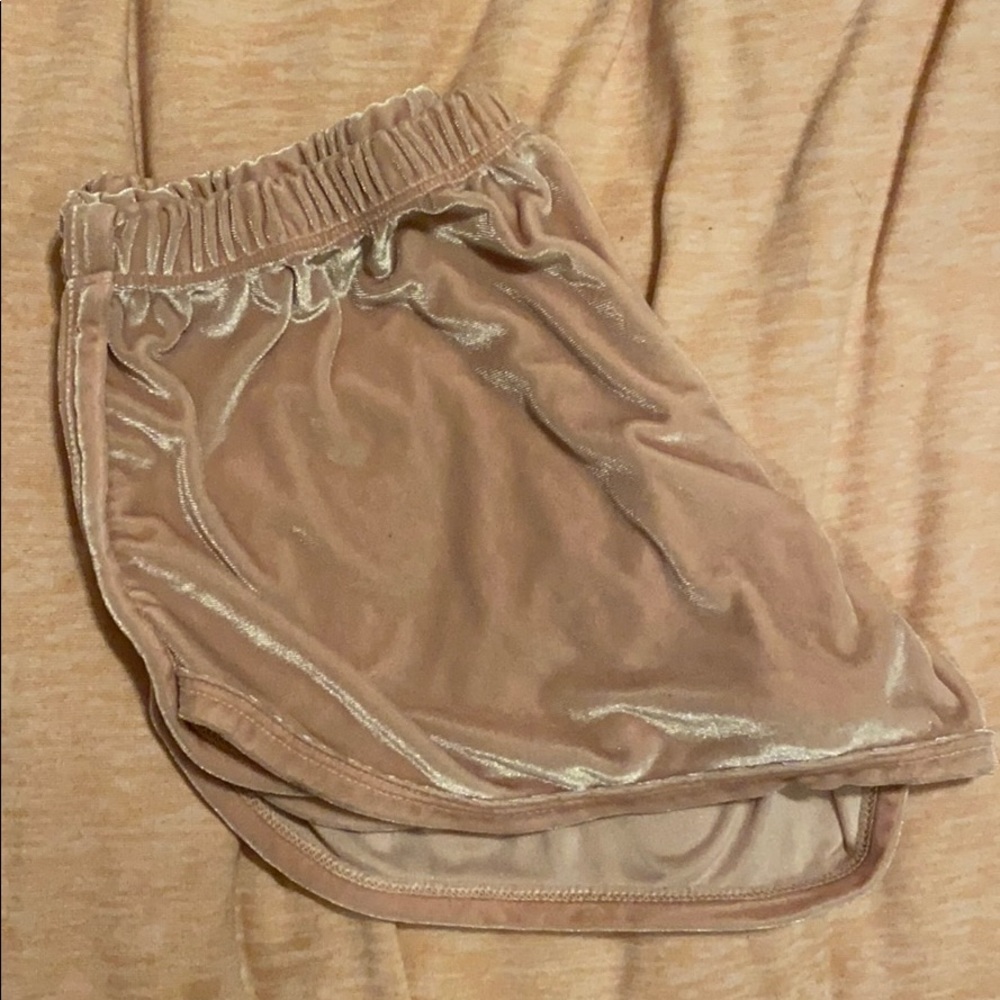 Brandy Melville Velvet Shorts
